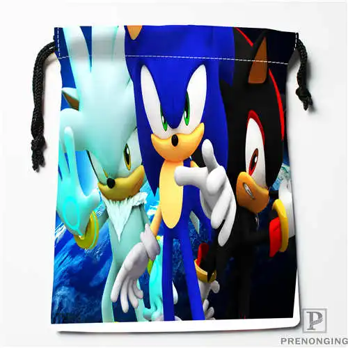 Bags Пользовательские печати sonic_the_hedge сумки для покупок на шнурках дорожный мешочек для хранения плавать Пешие прогулки игрушка сумка унисекс мульти Size18-12-31-106 - Цвет: Bags