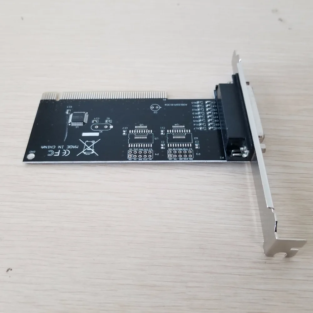 PCI Parallel Port Card LPT PCI to Parallel Card Printer Port 25Pin Expansion Card WCH351Q