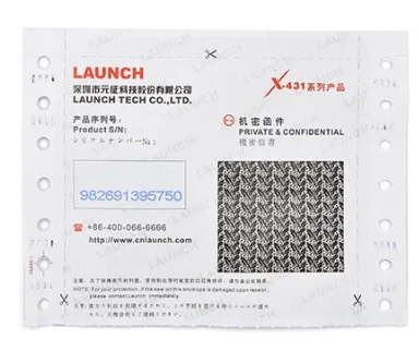 100% Оригинальный соединитель bluetooth LAUNCH DBScar для диагностического инструмента X431