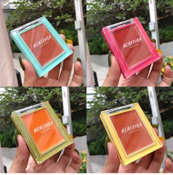 

Face Blusher Powder Rouge Corrector Makeup Cheek Blusher Powder Mineral Palette Blusher Brush Palette Cream Natural Blush