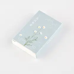 28 листов/Набор Красивые цветы серии Lomo карты мини открытка на день рождения Подарочная открытка с сообщением 52*80 мм