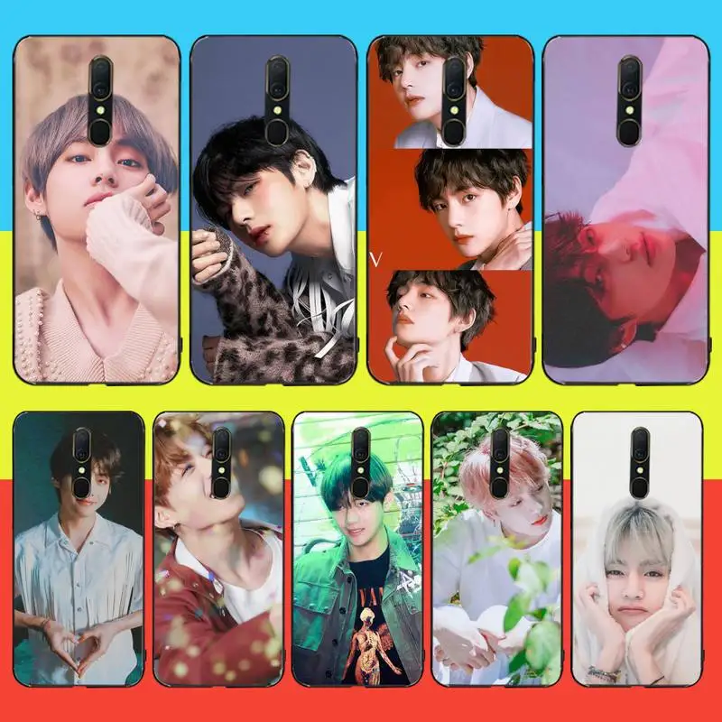 NBDRUICAI Taehyung Модный черный мягкий чехол для телефона из ТПУ Oppo A5 A9 2020 Reno Z Realme5Pro R11 |