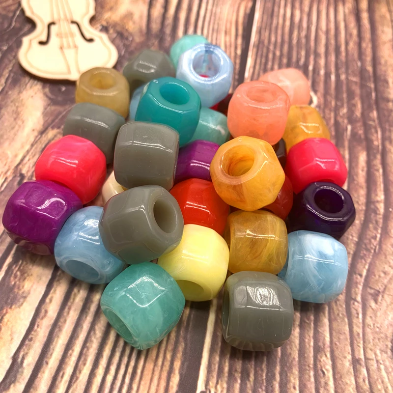 Оптовая продажа 10 шт 15 мм бусины в форме винтовой гайки имитация камня для