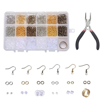 

Jewelry Set Jewelry Making Kit Jewelry Accessories Kit Jewelry Bead Making and Repair Tool Kit Pliers Starter Tool