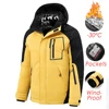 5XL Men 2022 Winter New Outwear Thick Warm Parkas Jacket Coat Men Casual Waterproof Pockets Detachable Hooded Parkas Jacket Men ► Photo 1/6