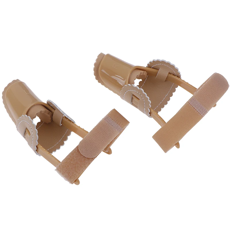 1Pair Toe Separator Hallux Valgus Bunion Corrector Orthotics Feet Bone Thumb Adjuster Correction Pedicure Sock Straightener