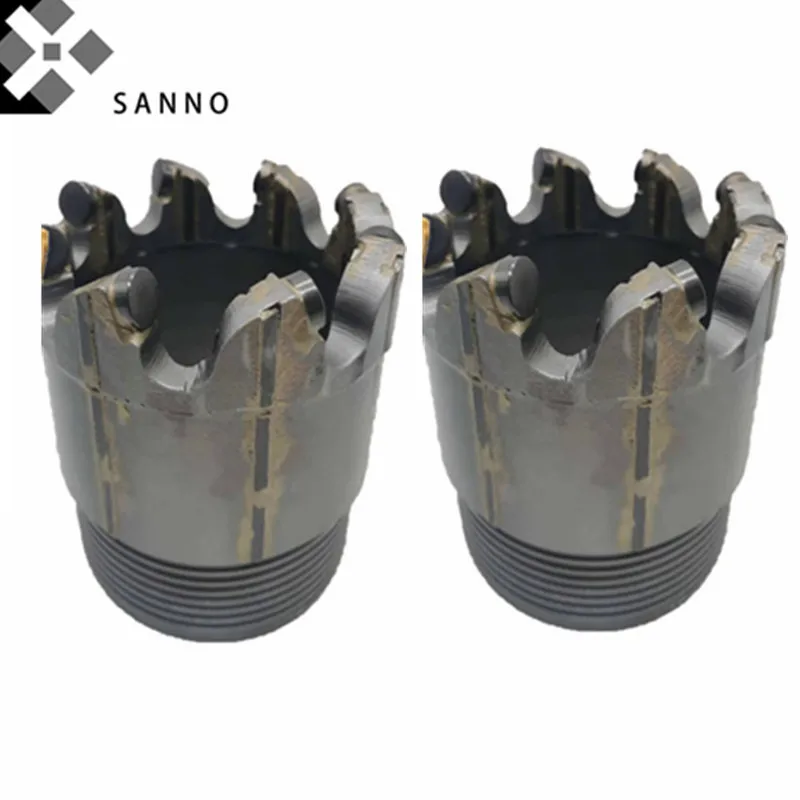 Custom core drill bit PDC drills 94mm-173mm ball balde polycrystalline diamond compact round drilling bit for well oil mining (3)