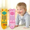 Baby Toys Music Mobile Phone TV Remote Control Early Educational Toys Electric Numbers Remote Learning Machine Toy Gift for Baby 2