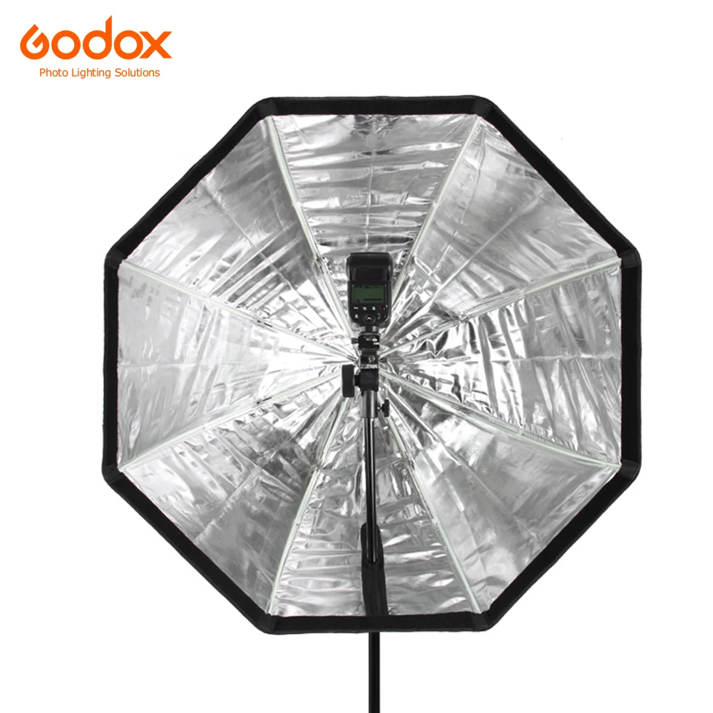 Софтбокс Godox для фотостудии 95 см 37,5 дюйма переносной восьмиугольный вспышка Speedlight Speedlite Umbrella софтбокс Brolly Reflector