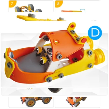 

Building Toys Block Car Intellectual Development Truck Self Assemble Parents Fun Engineering Educational Interactive Children