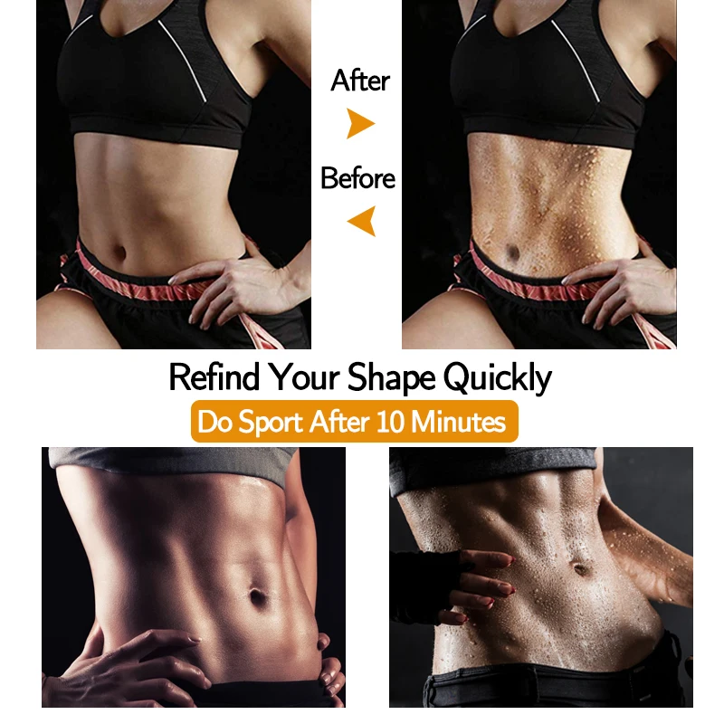 Waist Trainer Vest Overbust Corsets for Women Weight Loss Body Shaper Workout Tank Tops Shapeawear Sauna Sweat Shirt Fat Burner