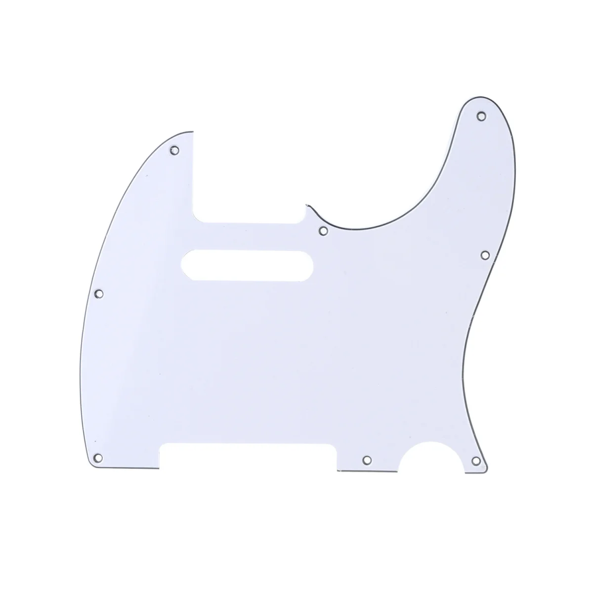 Musiclily Pro 8 отверстие гитары Tele Pickguard для JPN сделано Fender Japan Telecaster 3 слойный