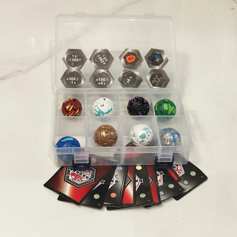 2/4/6/8/10/12 шт. пламя Единорог Bakuganes трансформации Beyblade Fusion с монстром шар гироскоп