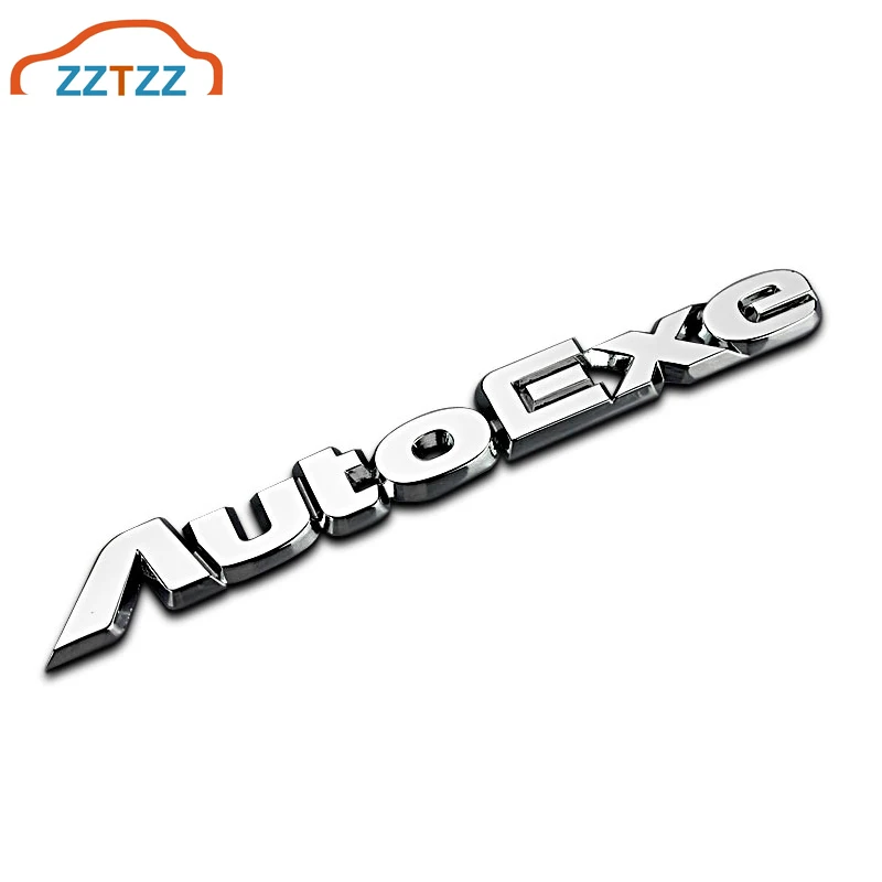 

1Pcs 3D Metal Autoexe Car Side Rear Trunk Emblem Badge Sticker Decals for Universal Cars Moto Bike Decorative Accessories