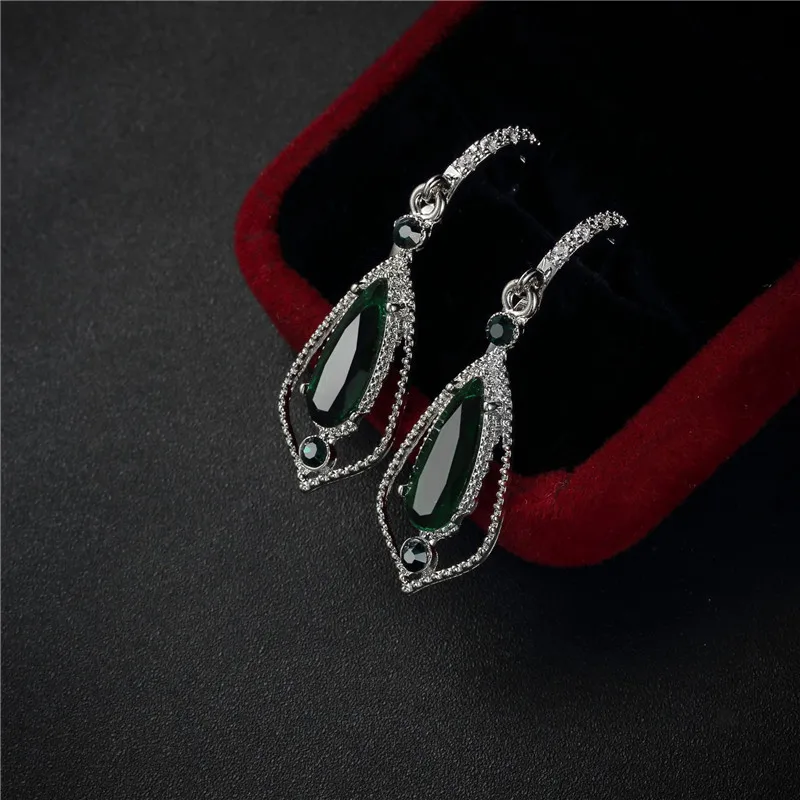 Waliicorners Green Cubic Zirconia Drop Earrings for Women Party Elegant Ear Accessories Anniversary 16 H2772592f9e3a48c3976713d8f3e5ab8d4