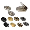 50 Pairs Snap Metal Press Buttons Fastener 7.5/10/15/21/25/30mm Round Button DIY Garment Buckles Needlework Sewing Accessories 1