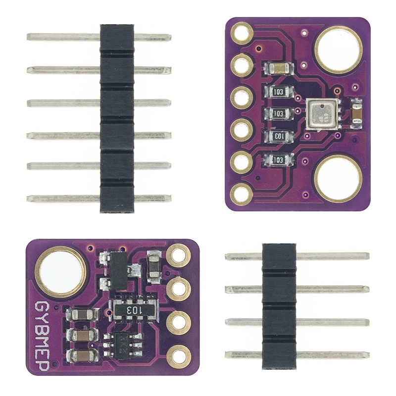 Módulo do sensor i2c spi 3.3-5v bme280 da pressão barométrica da umidade da temperatura do sensor de bme280 1.8 v 5v digitas