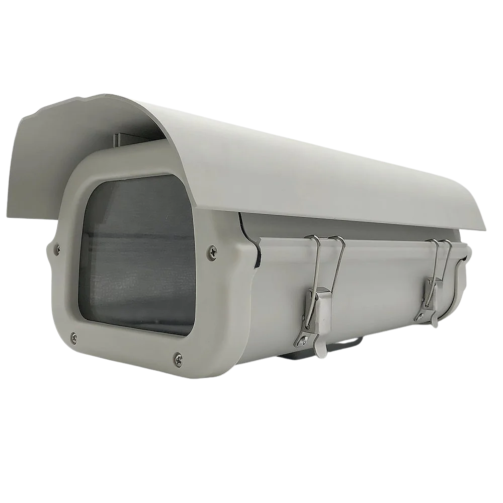 Large Size Indoor Outdoor Waterproof Security Surveillance CCTV Camera Housing Cover Case Aluminum Side Open Double Locks Shell