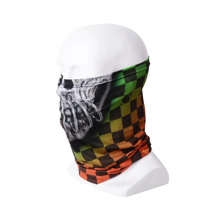 UV Protection Neck Gaiter Fishing Ice Silk Turban Neck Scarf