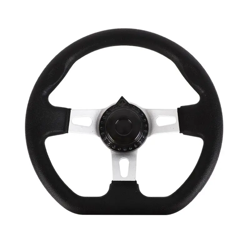 

270mm Universal For Go Kart Replacement Accessories PU Foam Steering Wheel Interior Vehicle With Holes Durable Hardware