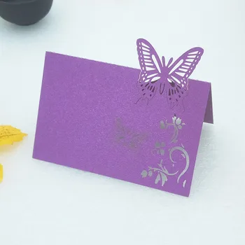 

New 100Pcs Full Moon Greeting Card Wedding Celebration Name Table Place Card Birthday Party Table Card Seats Decoration 6ZZ08