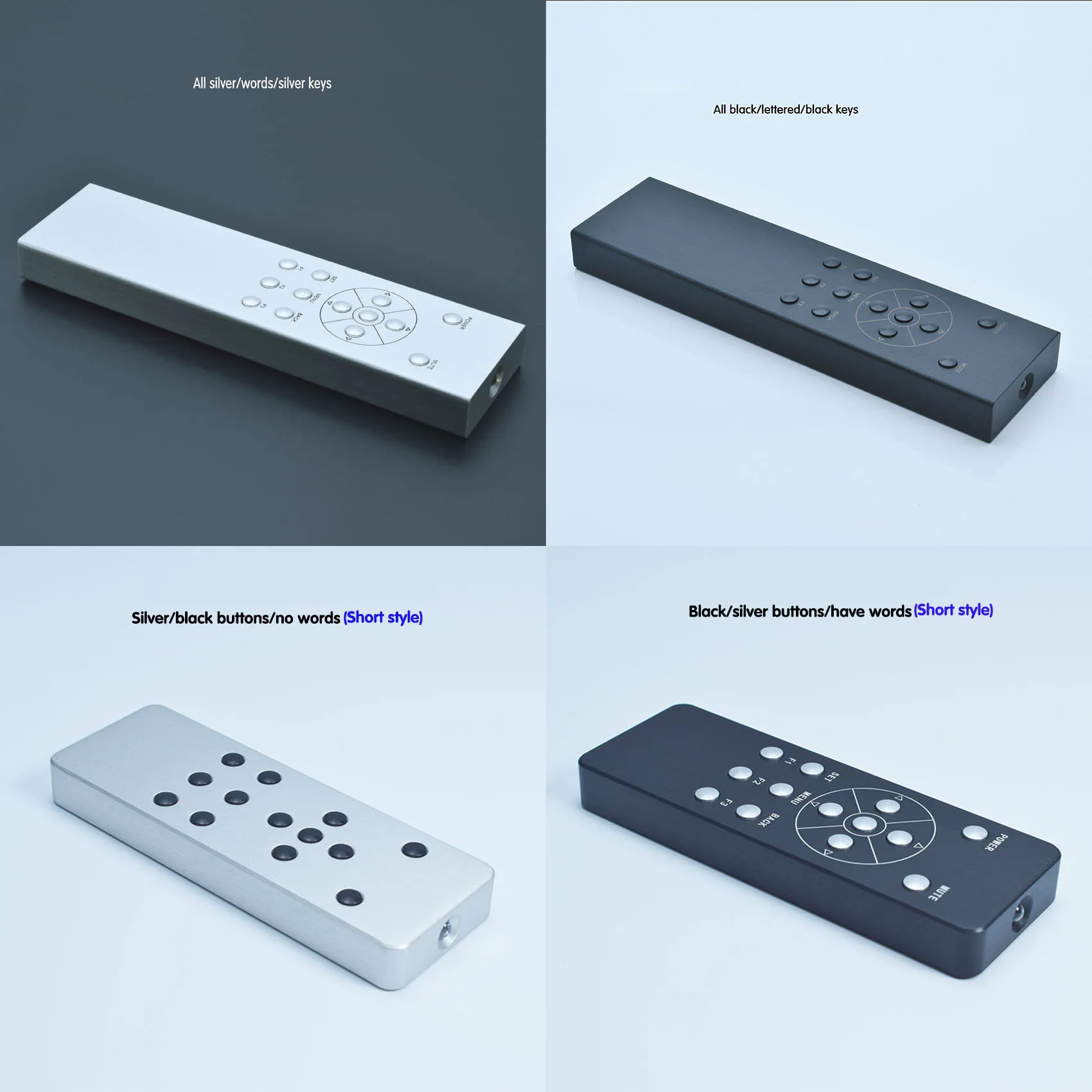 Universal-Remote-Control-Aluminum-Alloy-Infrared-Learning-13-KEY-Remote ...