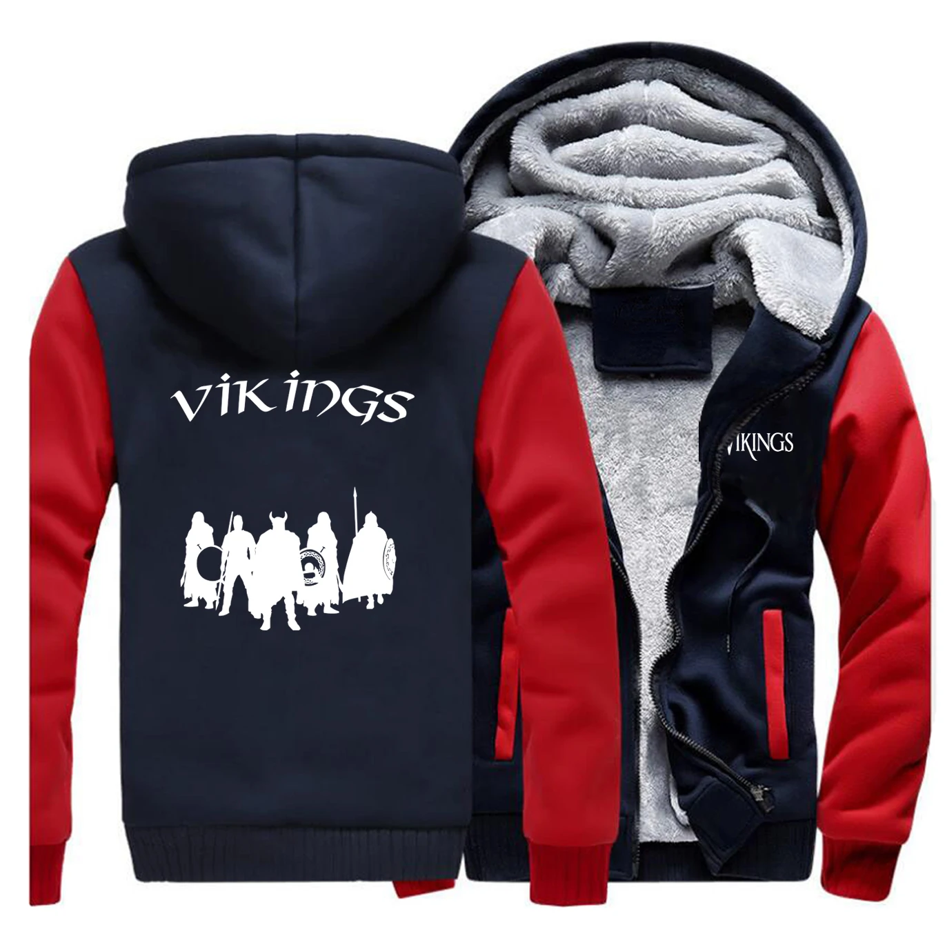 Куртки Vikings, Толстовка для мужчин, сын Одина, Gone to Valhalla Athelstan, толстовка с капюшоном, зима, плотное пальто, спортивная одежда
