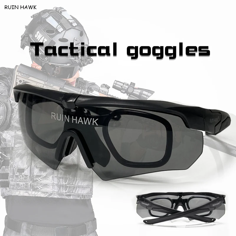 

Cycling Glasses No Polarized Glasses Running Climbing Glasses Tactical Glasses Motorcycle Goggles Glasses Army Glasses