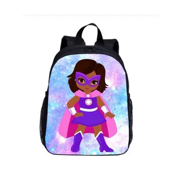 

Mini Backpack For Kids Girls Boys Anime Cartoon Women Super Mask Girl 3D Printing Bookbag School Bag Rucksack Mochila Escolar