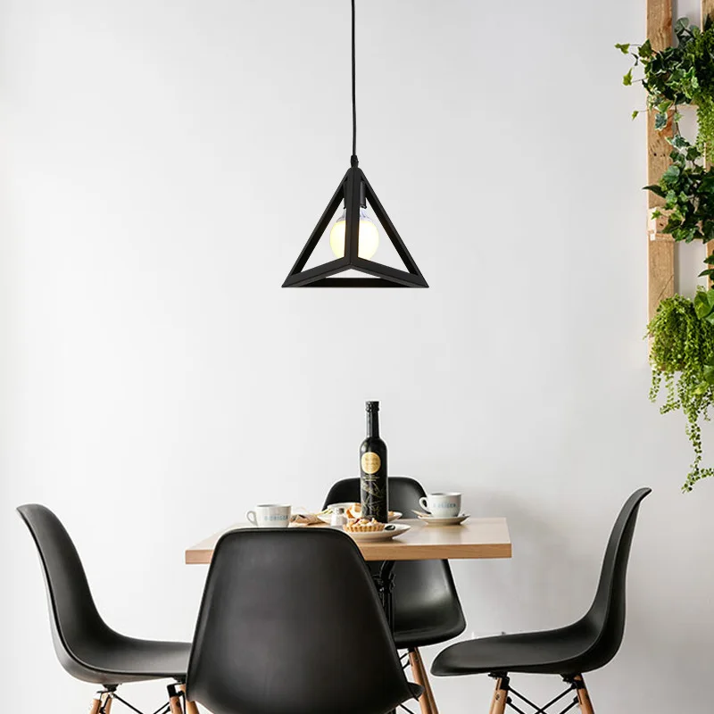 

Color LED Restaurant Light Northern European-Style Macarons Iron Droplight Personalized & Creative Single-head Living Room Bar C