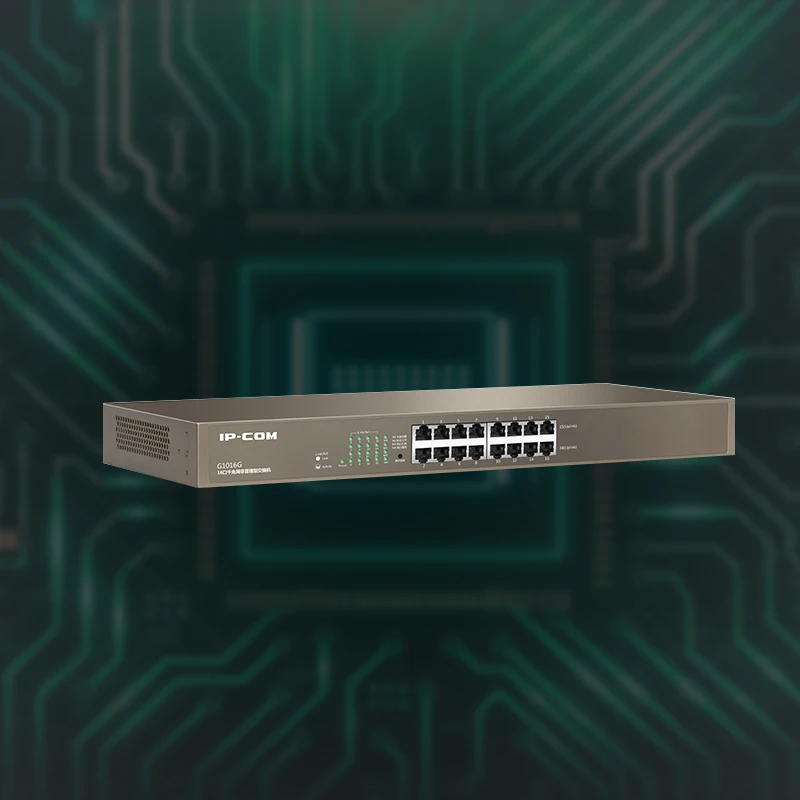 IPCOM G1016G 16 Порты рабочего Gigabit 1000 Мбит/с коммутатор Ethernet сетевой LAN концентратор