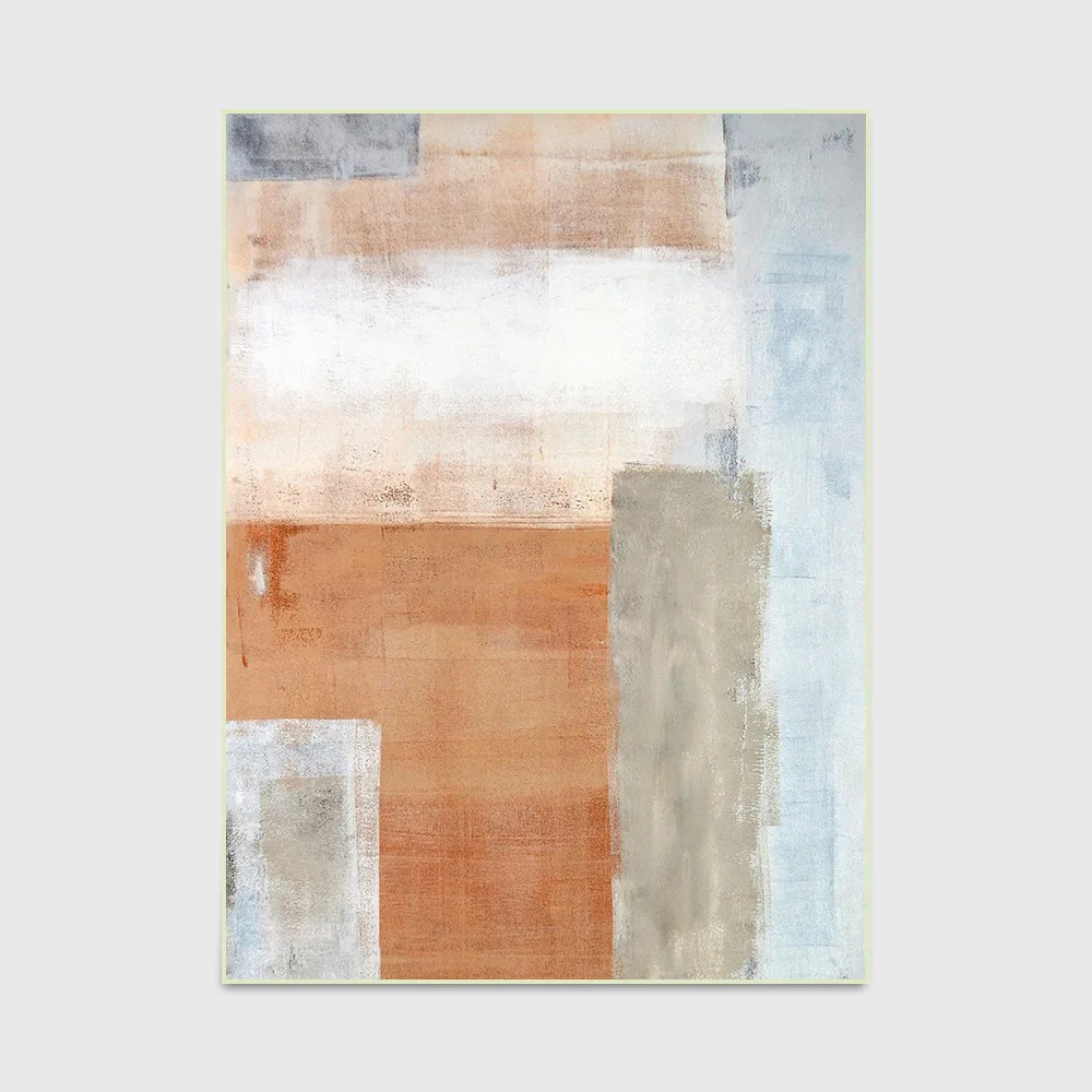 Modern abstract art carpet Yellow pink grey color door mat bedroom living room kitchen floor mat carpet custom made