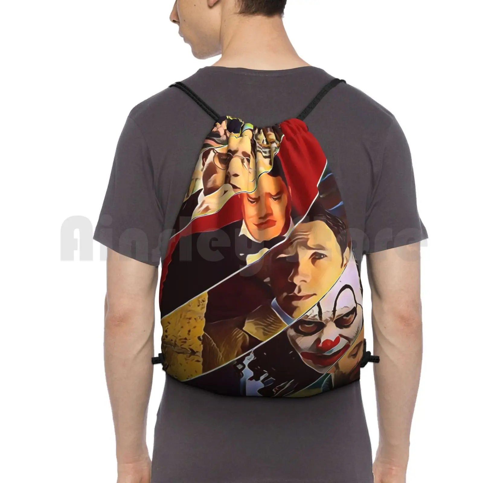 

Shearsmith Backpack Drawstring Bags Gym Bag Waterproof Mr Jelly Jeremy Goode Reece Shearsmith Tlog The League Of