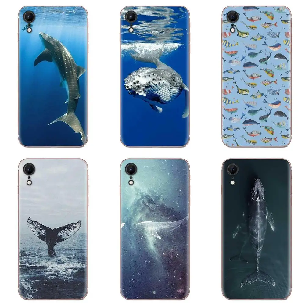 Мягкий ТПУ модный океан в виде пасти акулы рыбы для Galaxy Alpha Note 10 Pro A10 A20 A20E A30 A40 A50 A60