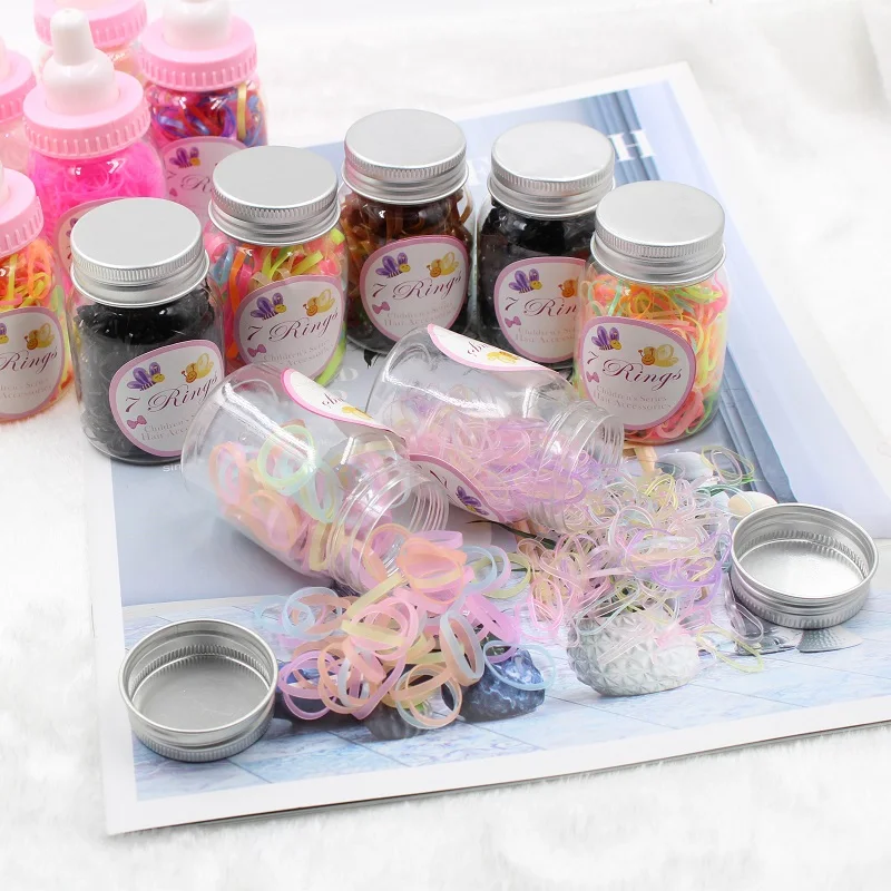 1 шт. милые детские резинки ярких цветов эластичные для волос с хвостиком девочек