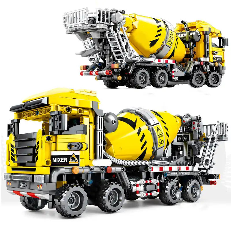 lego technic crane yellow