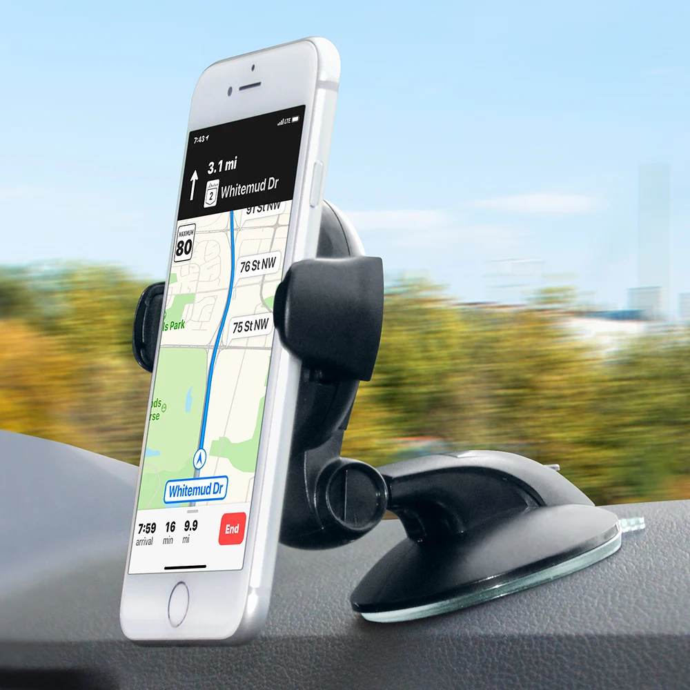 Kaufe Universal Auto Handy Halter Für Telefon Im Auto Halter  Windschutzscheibe Handy Stehen Unterstützung Smartphone Halterung