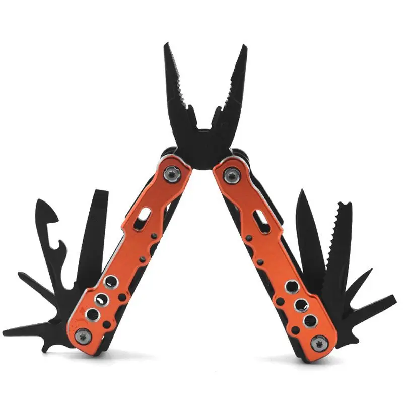 

10 IN 1 Outdoor Multifucntion Universal Tool Pliers Durable Survival Hunting Fishing Easy Taking Camping Tool Foldaway Pliers