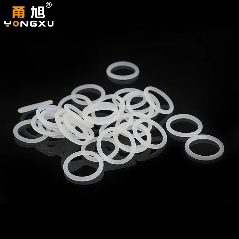 Silicone O Rings Thickness CS1.9/2.2/2.4mm White VMQ O-ring cross section silicon rubber sealing gasket rubber washer in specifications rubber o rings,sealing gasket,rubber washers,silicone o rings