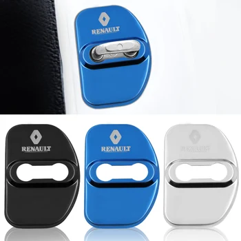 

Car Carbon Fiber Model Auto Door Lock Protective Cover For Renault Megane 2 Megane 3 Scenic Laguna 2 Captur Fluence Latitude