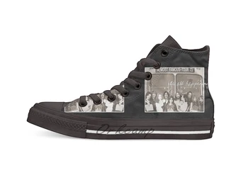 

It's All Happening Novelty Design Casual Canvas Shoes Custom shoes Drop Shipping