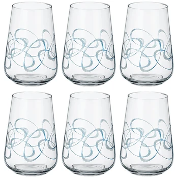 

Glass set of 6 pcs Sandra 380 ml. Height = 12 cm. Kitchen supplies