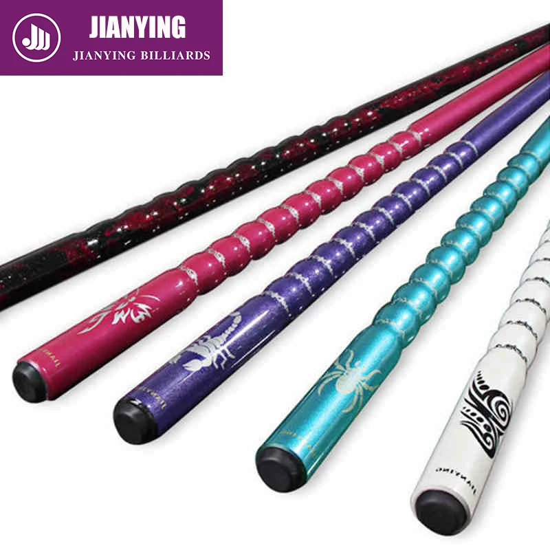

CHINA JIANYING PB Billiard Pool Cue 11.5/13mm Tip Canadian Solid Maple Shaft Professional Billard Stick Cost-Effective Billard