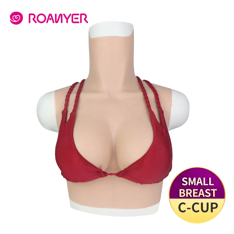 

Roanyer Breast in soft thin medical reaslitic healthy silicone used for masquerade crossdress cosplay shemale