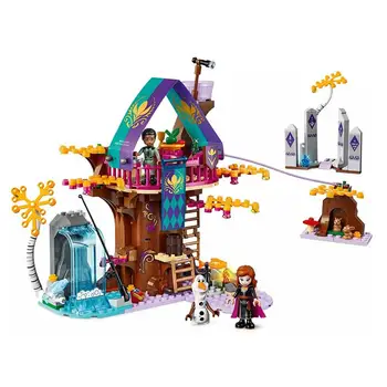 

2019 Princess Elsa Anna Enchanted Treehouse Castle Building Blocks Bricks Kids DIY Toys Christmas Gift 41164