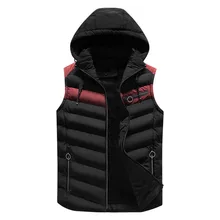 New Style Men Mixed Colors Autumn And Winter Woolen Cotton Thick Waistcoat Coat Vest Supply of Goods