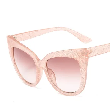 

New 2020 Fashion Brand Design Cat Eye Sunglasses Sexy Cool Ladies Sunglasses Classic Retro Men's Outdoor Driving Mirror