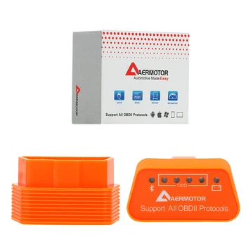 

LEEPEE For Android PC IOS ELM 327 Support Almost OBD-II Protocols Auto Repair Tools V1.5 Bluetooth OBD2 Car Diagnostic Scanners