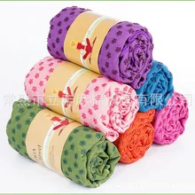 Начинающих Йога покрытие внешней торговли производители Йога коврик полотенце Слива Йога коврик полотенце Подушечка Для Йоги поколение жира