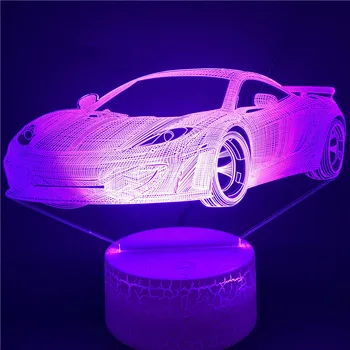 

The Sports Car Bluetooth Base Atmosphere Best Selling LED Night Light Colorful with Remote Best Decoration for Bedroom Festival
